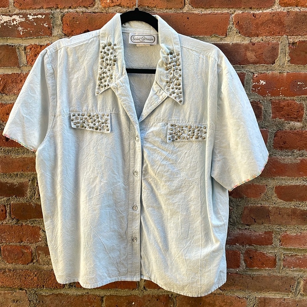 Saint Germain Cotton Button Down